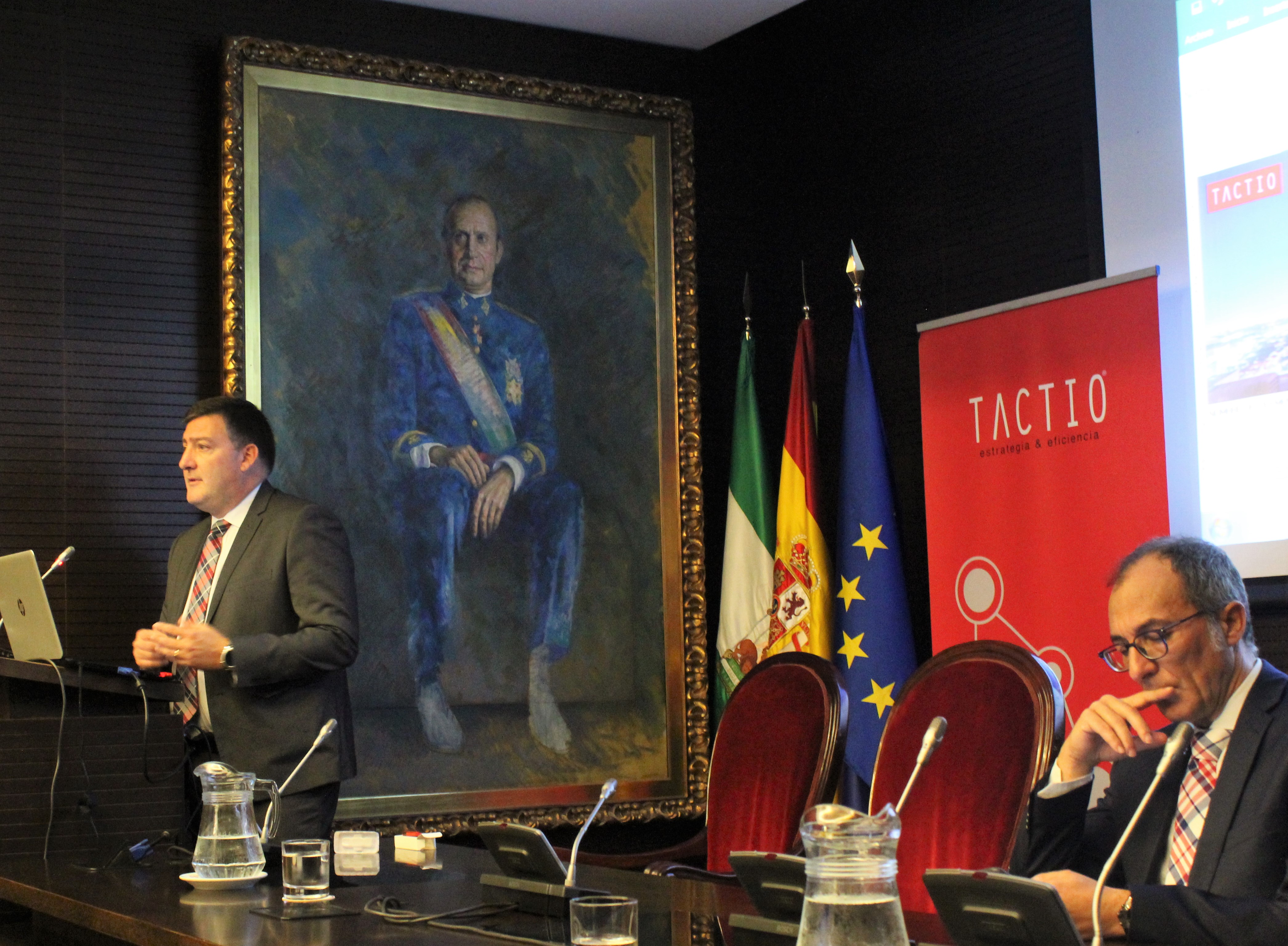 Carlos Soto en Jornada de la Cámara de COmercio de Sevilla.