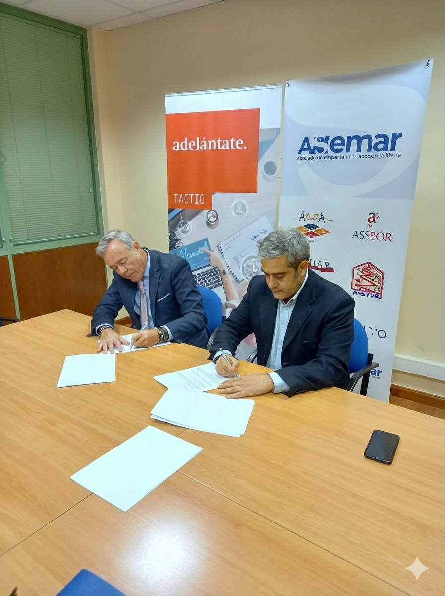 FAE ASEMAR y TACTIO impulsan la competitividad empresarial en Aranda y La Ribera con un nuevo acuerdo estratégico