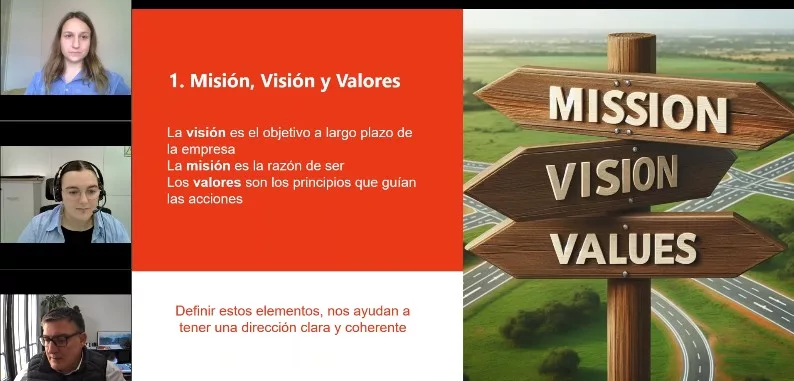 Imagen de la presentacion del webinar plan estrategico pymes