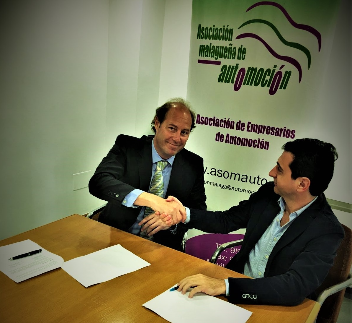 AMA-ASOMAUTO y TACTIO renuevan su compromiso para la mejora de la competitividad de las empresas del sector en Málaga