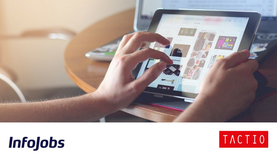 TACTIO atrae la búsqueda activa en Infojobs