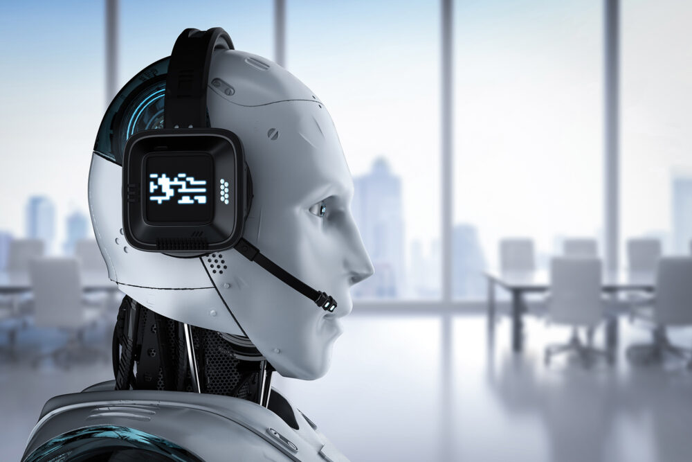 Un chatbot en la oficina