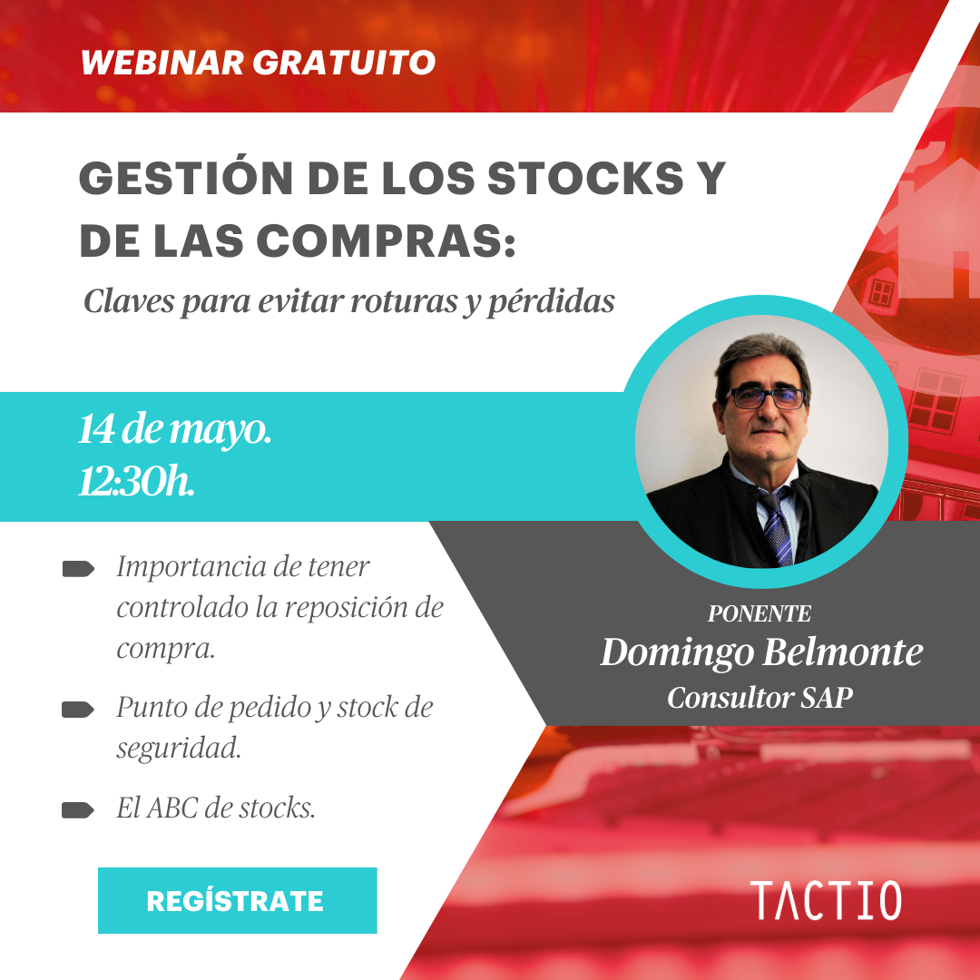 Gestión de los stocks y de las compras: claves para evitar roturas y pérdidas.
