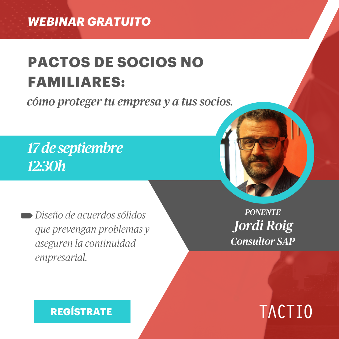 Pactos de socios no familiares